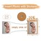 1st Birthday Baby Photo Banner for Newborn to 12 Months, First Birthday Decorations for Boys or Girls, First Birthday Photo Banner Pre-Strung with Frame,Monthly Milestones Birthday Party Kit